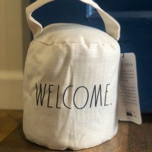 Rae Dunn Welcome Doorstop